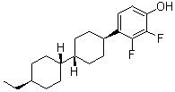 4-[(Trans,trans)-4’-ethyl[1,1’-bicyclohexyl]-4-yl]-2,3-difluorophenol Structure,860296-36-2Structure