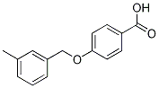 4-[(3-Methylbenzyl)oxy]benzoic acid Structure,860595-88-6Structure