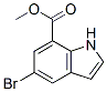 5-Bromo indole-7-carboxylic acid methyl ester Structure,860624-89-1Structure