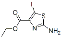 Ethyl2-amino-5-iodothiazole-4-carboxylate Structure,860646-12-4Structure