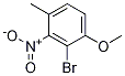 2-Bromo-1-methoxy-4-methyl-3-nitrobenzene Structure,860734-28-7Structure