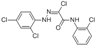 2-Chloro-N-(2-chlorophenyl)-2-[2-(2,4-dichlorophenyl)hydrazono]acetamide Structure,861322-29-4Structure