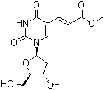 E-5-(2-carbomethoxyvinyl)-2’-deoxyuridine Structure,86163-17-9Structure