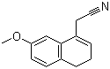 7-Methoxy-3,4-dihydro-1-

naphthalenylacetonitrile Structure,861960-34-1Structure