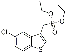 Diethyl [(5-chloro-1-benzothiophen-3-yl)methyl]phosphonate Structure,862094-14-2Structure