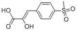 2-Hydroxy-3-(4-methanesulfonyl-phenyl)-acrylic acid Structure,862252-59-3Structure