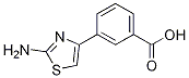 3-(2-Amino-4-thiazolyl)benzoic acid Structure,862254-43-1Structure