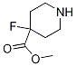 4-Piperidinecarboxylic acid, 4-fluoro-, methyl ester Structure,862401-47-6Structure