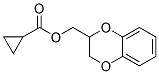 Cyclopropanecarboxylic acid,(2,3-dihydro-1,4-benzodioxin-2-yl)methyl ester Structure,862467-79-6Structure