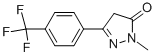 2,4-Dihydro-2-methyl-5-[4-(trifluoromethyl)phenyl]-3h-pyrazol-3-one Structure,862588-66-7Structure