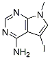 5-Iodo-7-methyl-7h-pyrrolo[2,3-d]pyrimidin-4-amine Structure,862729-13-3Structure