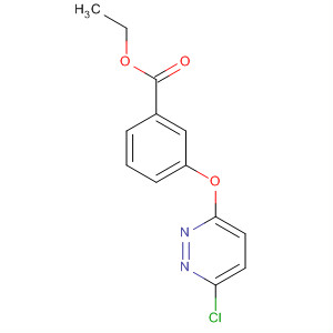 Ethyl 3-(6-chloropyridazin-3-yloxy)benzoate Structure,862821-18-9Structure