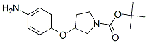 3-(4-Amino-phenoxy)-pyrrolidine-1-carboxylic acid tert-butyl ester Structure,862874-75-7Structure