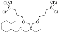 3,3-Bis(trichlorosilylpropoxymethyl)-5-oxa-tridecane Structure,862911-99-7Structure