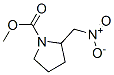 1-Pyrrolidinecarboxylic acid,2-(nitromethyl)-,methyl ester Structure,863115-51-9Structure