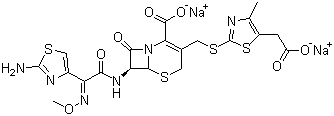 Cefodizime sodium Structure,86329-79-5Structure