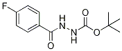 Tert-butyl2-(4-fluorobenzoyl)hydrazinecarboxylate Structure,863296-72-4Structure