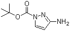 Tert-butyl 3-aminopyrazole-1-carboxylate Structure,863504-84-1Structure