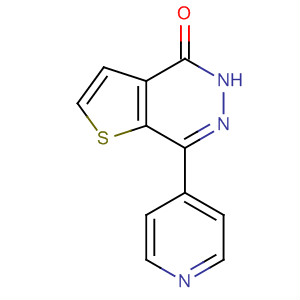 7-(4-Pyridinyl)-thieno[2,3-d]pyridazin-4(5h)-one Structure,863602-36-2Structure