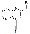 4-Quinolinecarbonitrile,2-(bromomethyl)- Structure,863654-36-8Structure