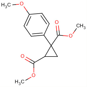 Dimethyl 1-(4-methoxyphenyl)-1,2-cyclopropanedicarboxylate Structure,863679-21-4Structure