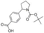 N-boc-4-pyrrolidin-2-yl-benzoic acid Structure,863769-40-8Structure