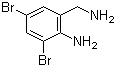 2-Amino-3,5-dibromobenzenemethanamine Structure,86379-71-7Structure