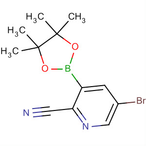 5-Bromo-3-(4,4,5,5-tetramethyl-1,3,2-dioxaborolan-2-yl)-2-pyridinecarbonitrile Structure,863868-53-5Structure