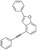 2-Phenyl-4-phenylethynylbenzofuran Structure,863870-94-4Structure