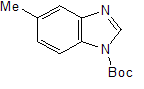 5-Methyl-1h-benzimidazole-1-carboxylic acid,1,1-dimethylethyl ester Structure,863877-81-0Structure