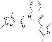 1-(2,5-Dimethyl-furan-3-yl)-2-([2-(2,5-dimethyl-furan-3-yl)-2-oxo-ethyl ]-phenyl-amino)-ethanone Structure,863892-51-7Structure