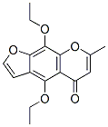 4,9-Diethoxy-7-methyl-furo[3,2-g]chromen-5-one Structure,86397-43-5Structure