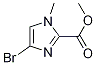 4-Bromo-1-methyl-1h-imidazole-2-carboxylic acid methyl ester Structure,864076-05-1Structure