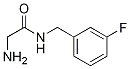 2-Amino-n-(3-fluoro-benzyl)-acetamide Structure,864273-31-4Structure