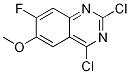 2,4-Dichloro-7-fluoro-6-methoxy-quinazoline Structure,864292-37-5Structure