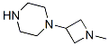 Piperazine,1-(1-methyl-3-azetidinyl)- Structure,864350-81-2Structure