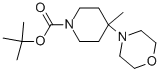 1-Boc-4-methyl-4-morpholin-4-yl-piperidine Structure,864369-95-9Structure