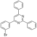 4-(3-Bromophenyl)-2,6-diphenylpyrimidine Structure,864377-28-6Structure