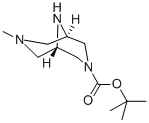 Tert-butyl 7-methyl-3,7,9-triaza-bicyclo[3.3.1]nonane-3-carboxylate Structure,864448-35-1Structure