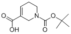 1-Boc-1,2,5,6-tetrahydropyridine-3-carboxylic acid Structure,86447-11-2Structure