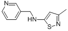 (3-Methyl-isothiazol-5-yl)-pyridin-3-ylmethyl-amine Structure,864684-74-2Structure