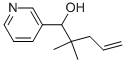 2,2-Dimethyl-1-pyridin-3-yl-pent-4-en-1-ol Structure,864684-91-3Structure