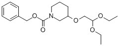 3-(2,2-Diethoxy-ethoxy)-piperidine-1-carboxylic acid benzyl ester Structure,864684-95-7Structure