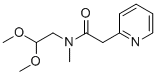 N-(2,2-dimethoxy-ethyl)-n-methyl-2-pyridin-2-yl-acetamide Structure,864685-06-3Structure