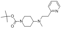 1-Boc-4-[methyl-(2-pyridin-2-yl-ethyl)-amino]-piperidine Structure,864685-08-5Structure