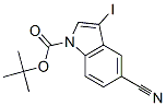 5-Cyano-3-iodoindole-1-carboxylic acid tert-butyl ester Structure,864685-26-7Structure