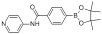 N-pyridin-4-yl-4-(4,4,5,5-tetramethyl-[1,3,2]dioxaborolan-2-yl)-benzamide Structure,864759-38-6Structure