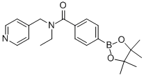 N-ethyl-n-pyridin-4-ylmethyl-4-(4,4,5,5-tetramethyl-[1,3,2]dioxaborolan-2-yl)-benzamide Structure,864759-43-3Structure