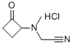 [Methyl-(2-oxo-cyclobutyl)-amino]-acetonitrile hydrochloride Structure,864759-48-8Structure