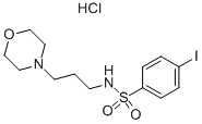 4-Iodo-n-(3-morpholin-4-yl-propyl)-benzenesulfonamide hydrochloride Structure,864759-50-2Structure